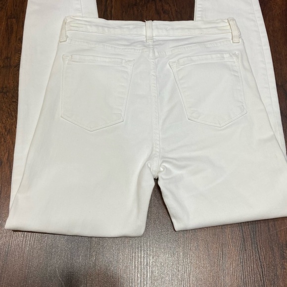 J BRAND “Maria” High Rise Skinny Jeans in White - Picture 6 of 16
